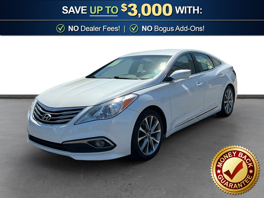 Diamond White Pearl 2016 Hyundai Azera FWD Sedan Front-Wheel Drive 6-Speed Automatic