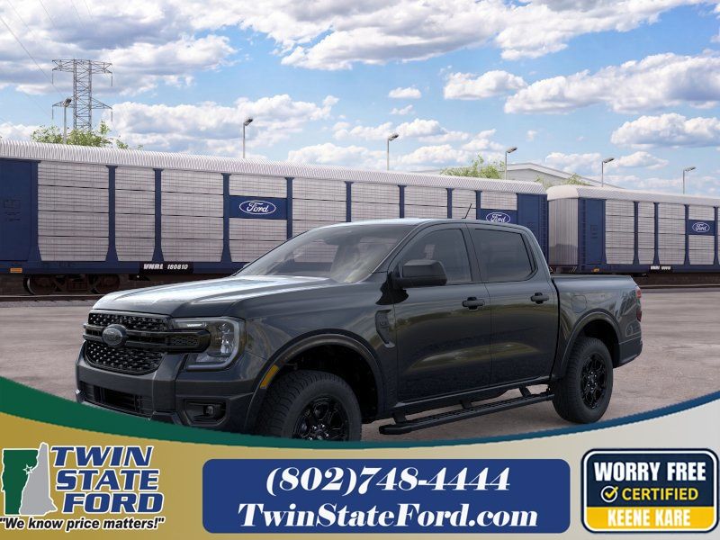 Shadow Black 2026 Ford Ranger Pickup Truck Four-Wheel Drive Automatic
