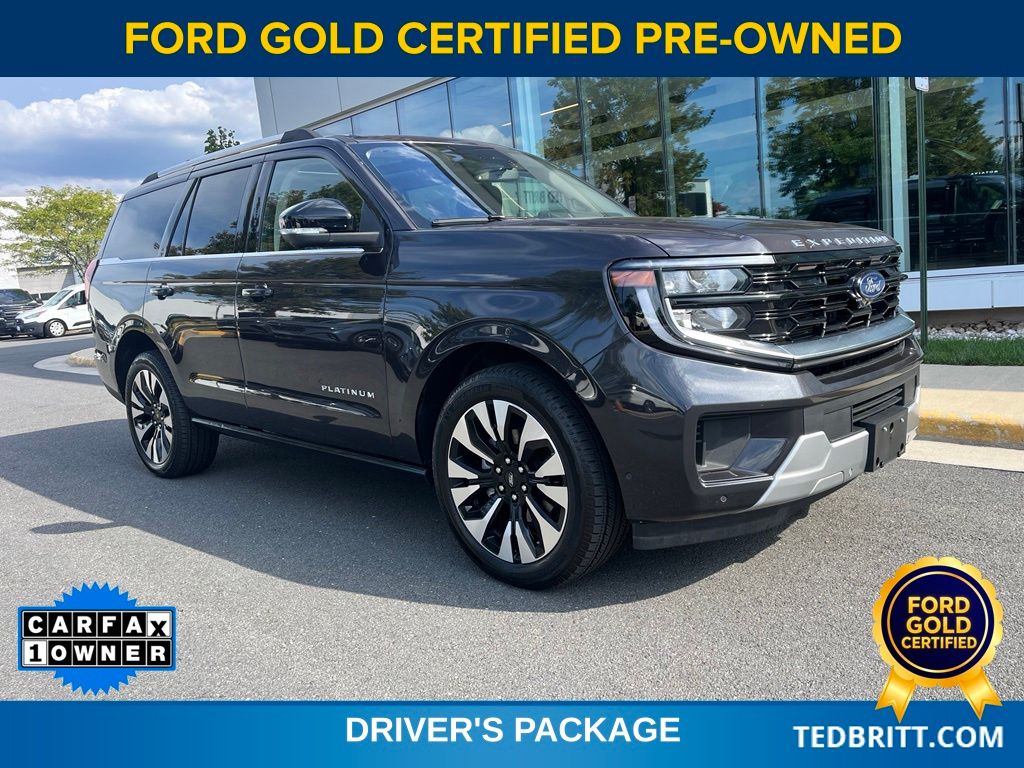 Dark Matter Gray Metallic 2025 Ford Expedition SUV / Crossover Four-Wheel Drive Automatic
