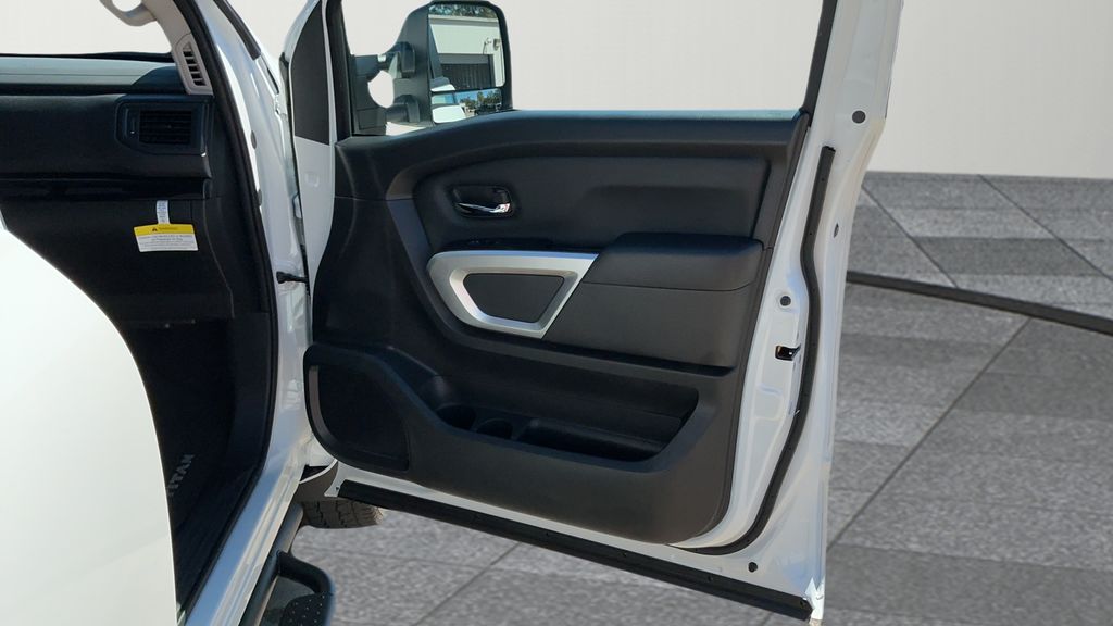 2024 Nissan Titan XD SV White at Browns Ford of Johnstown