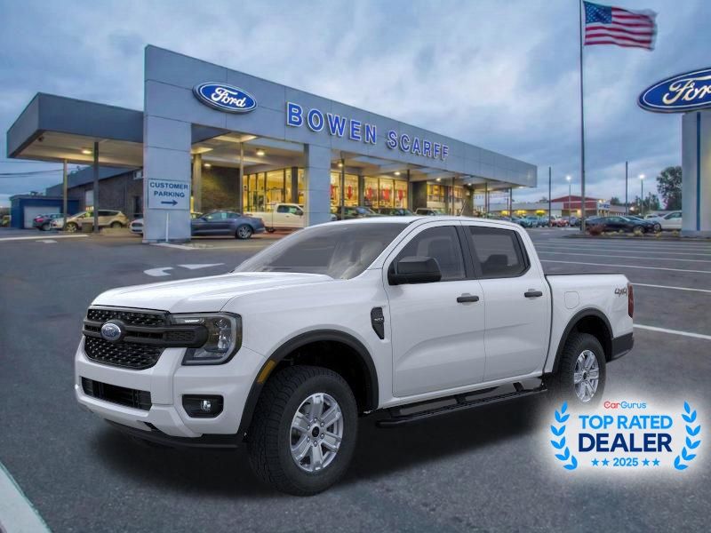 Oxford White 2025 Ford Ranger Pickup Truck Four-Wheel Drive Automatic