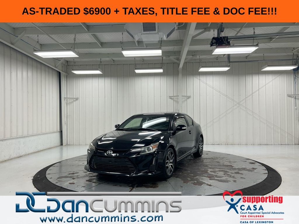 Black 2014 Scion tC Coupe Front-Wheel Drive 6-Speed Manual