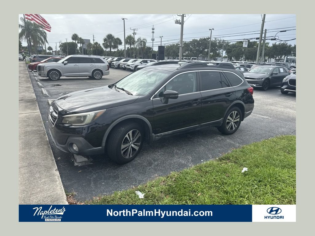 Crystal Black Silica 2018 Subaru Outback Wagon All-Wheel Drive Continuously Variable Transmission
