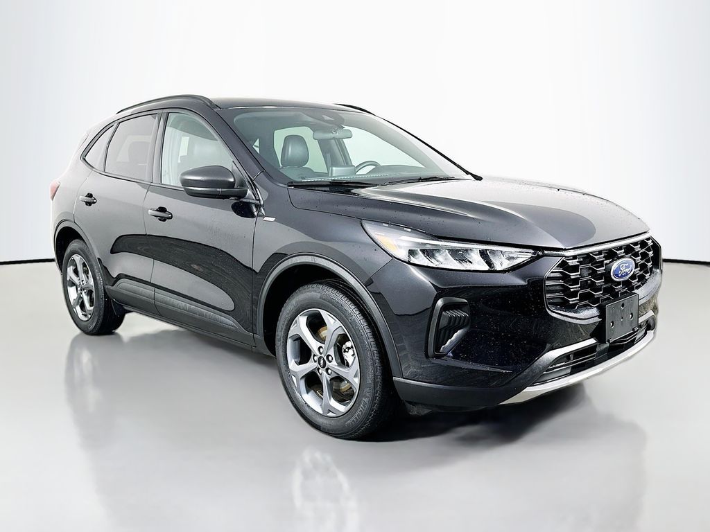 Black Metallic 2025 Ford Escape SUV / Crossover All-Wheel Drive 8-Speed Automatic