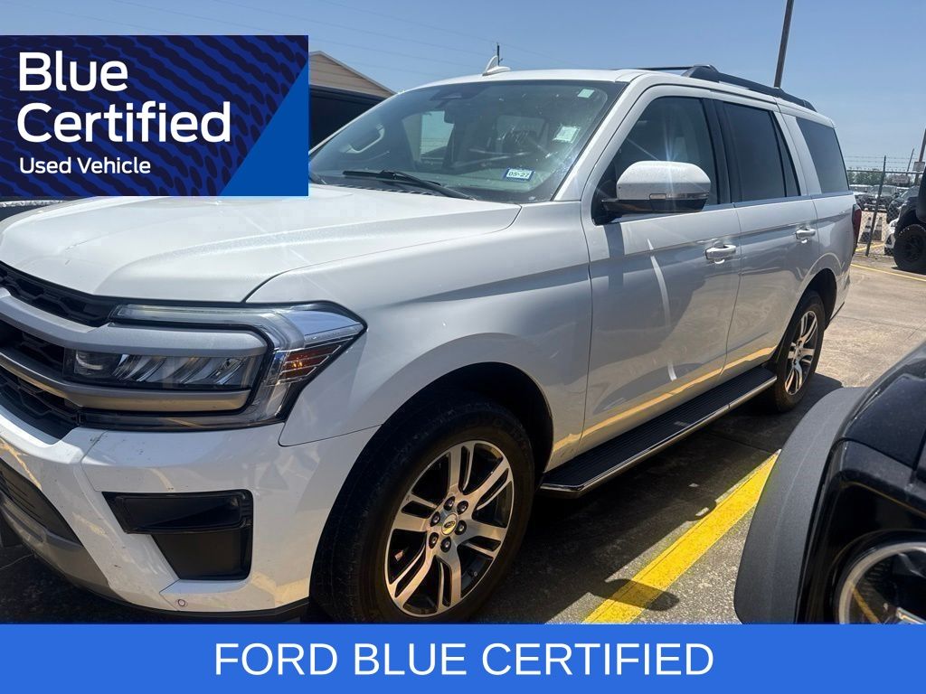 White Metallic 2023 Ford Expedition SUV / Crossover 4X2 Automatic