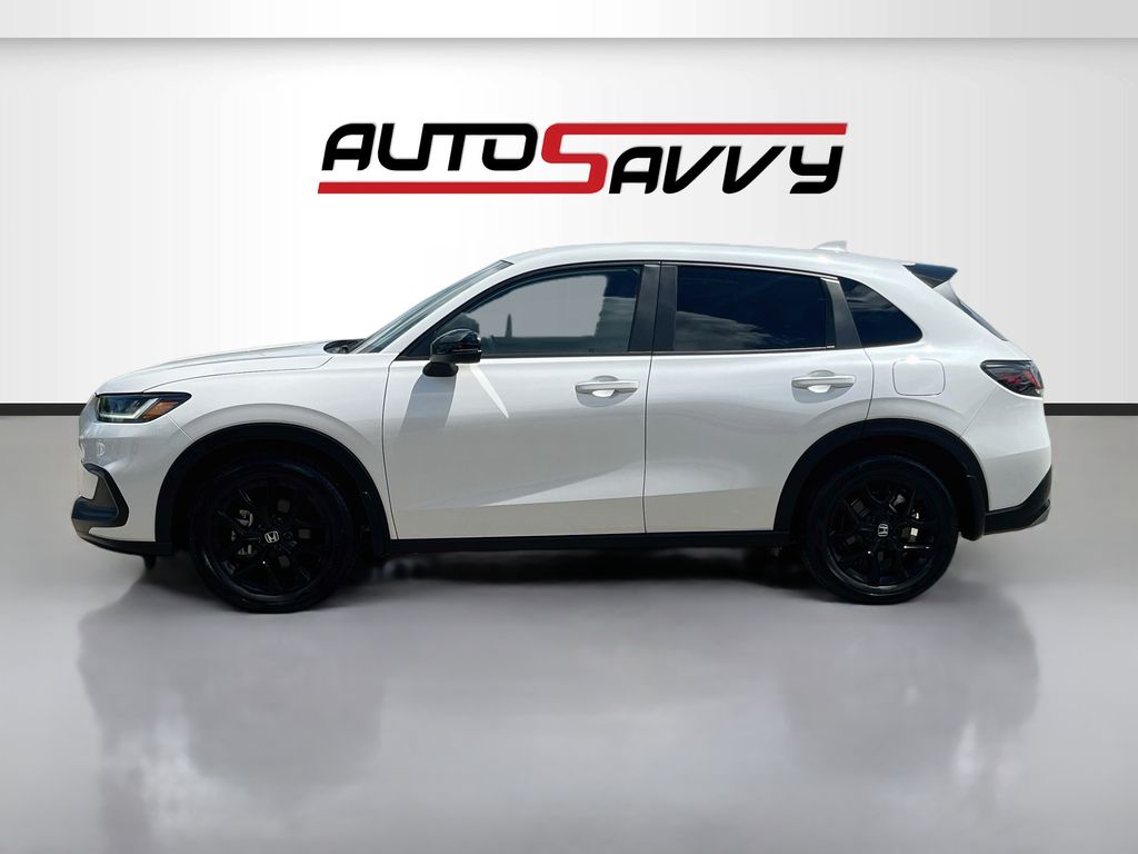 2024 Honda HR-V Sport White at Martin Chrysler Dodge Jeep Ram