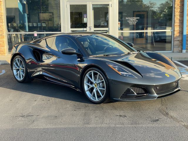 Gray 2024 Lotus Emira Coupe Rear-Wheel Drive 6-Speed Manual