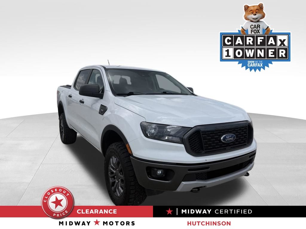 Oxford White 2022 Ford Ranger Pickup Truck Four-Wheel Drive Automatic