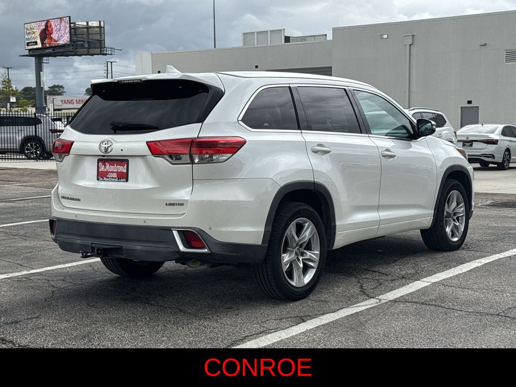 2018 Toyota Highlander Limited White at Classic Chevrolet Galveston