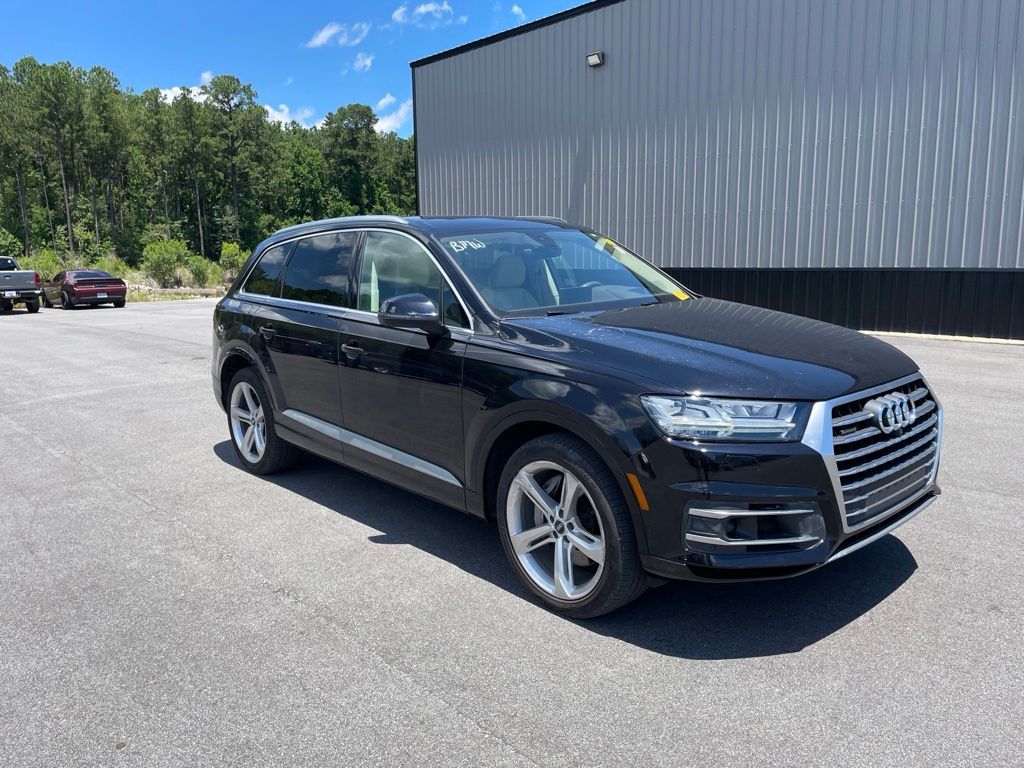 Orca Black Metallic 2019 Audi Q7 SUV / Crossover All-Wheel Drive 8-Speed Automatic