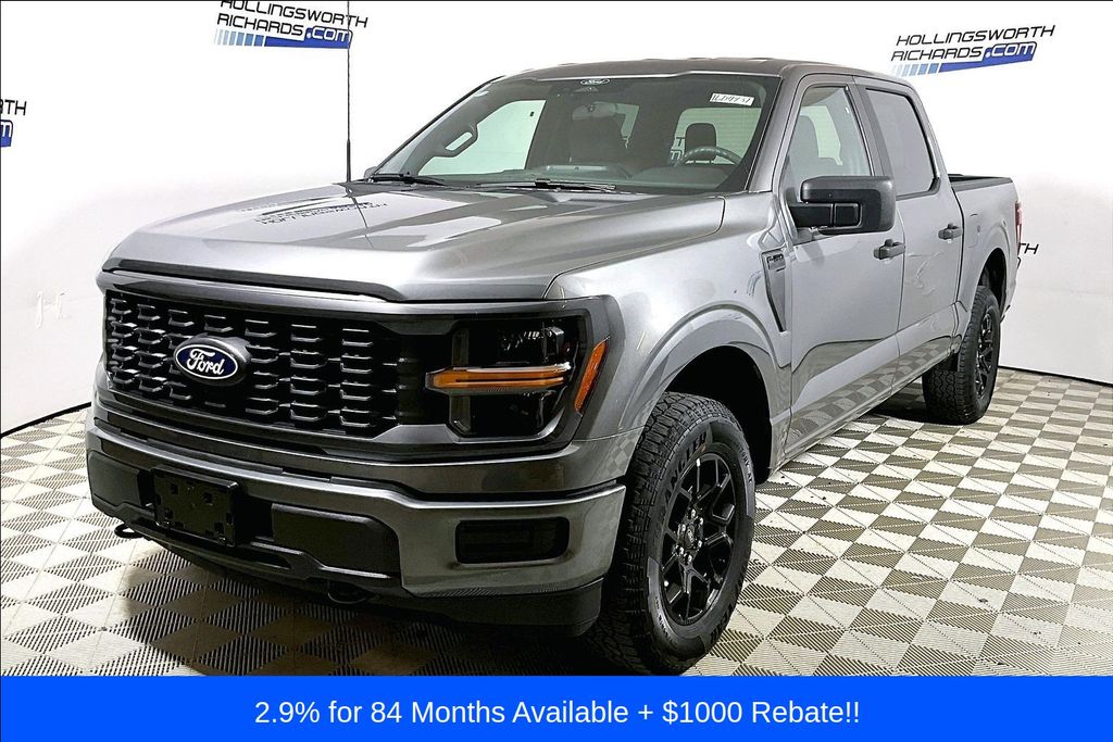 Gray Metallic 2026 Ford F-150 Pickup Truck Four-Wheel Drive Automatic