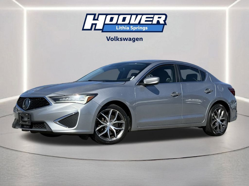 Lunar Silver Metallic 2019 Acura ILX FWD with Technology Package Sedan Front-Wheel Drive 8-Speed Dual Clutch