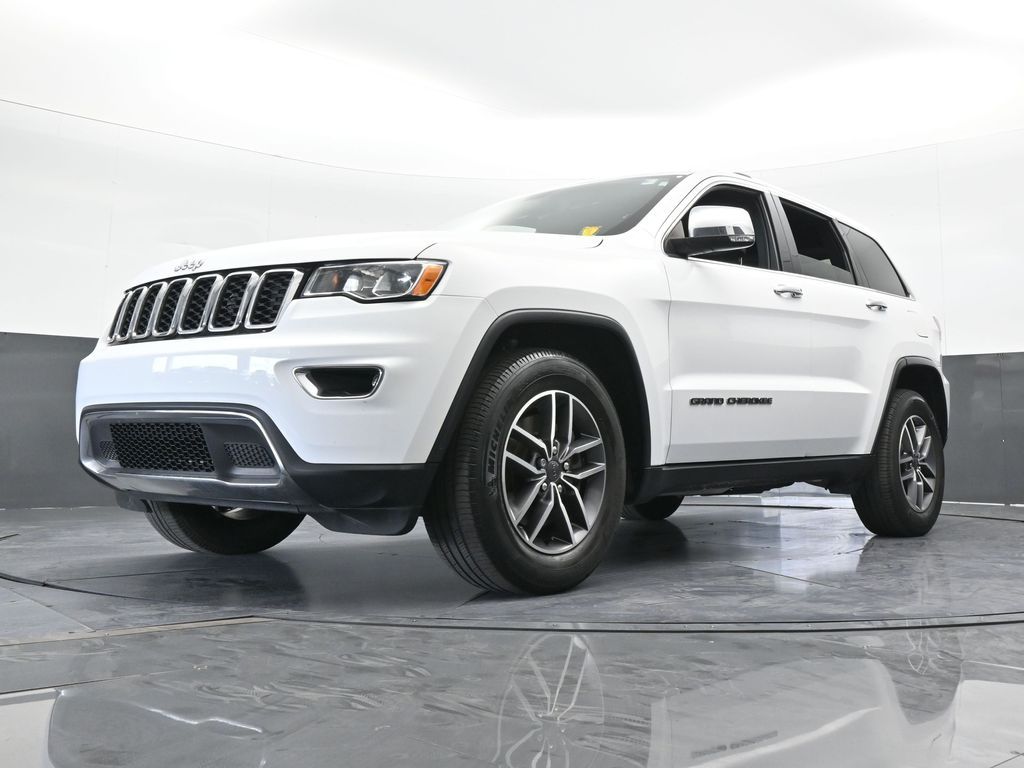 Used 2021 Bright White Clearcoat Jeep Limited image 56