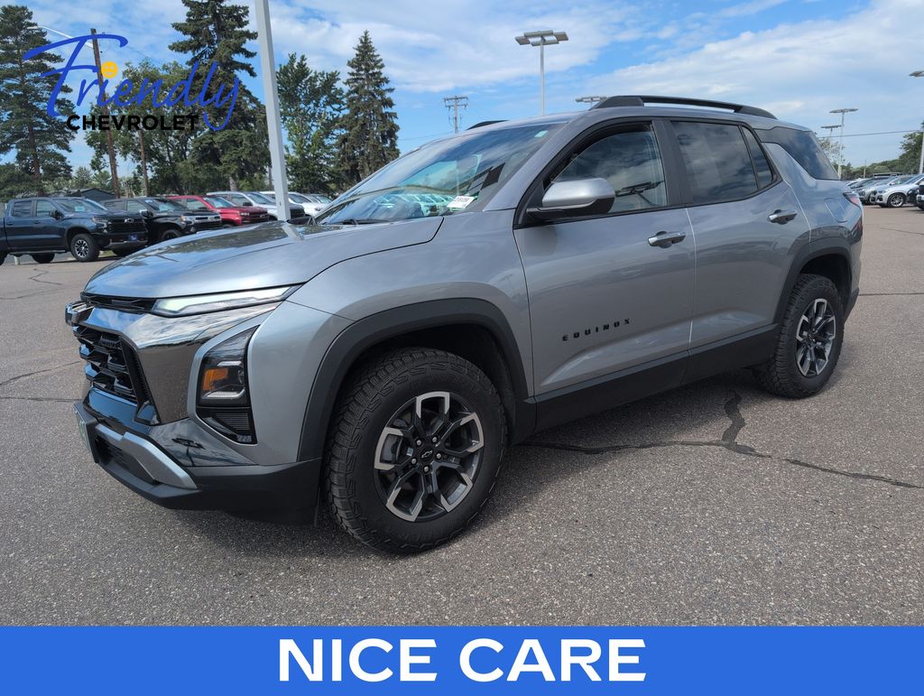 Sterling Gray Metallic 2025 Chevrolet Equinox SUV / Crossover Four-Wheel Drive 8-Speed Automatic