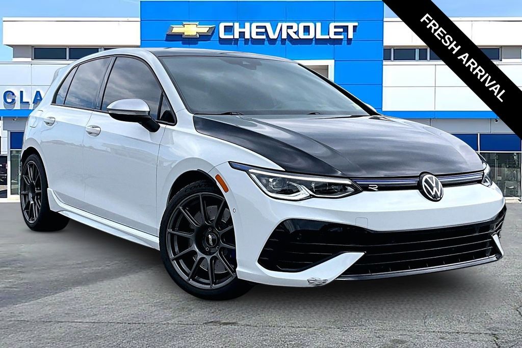 White 2024 Volkswagen Golf R Hatchback All-Wheel Drive 6-Speed Manual
