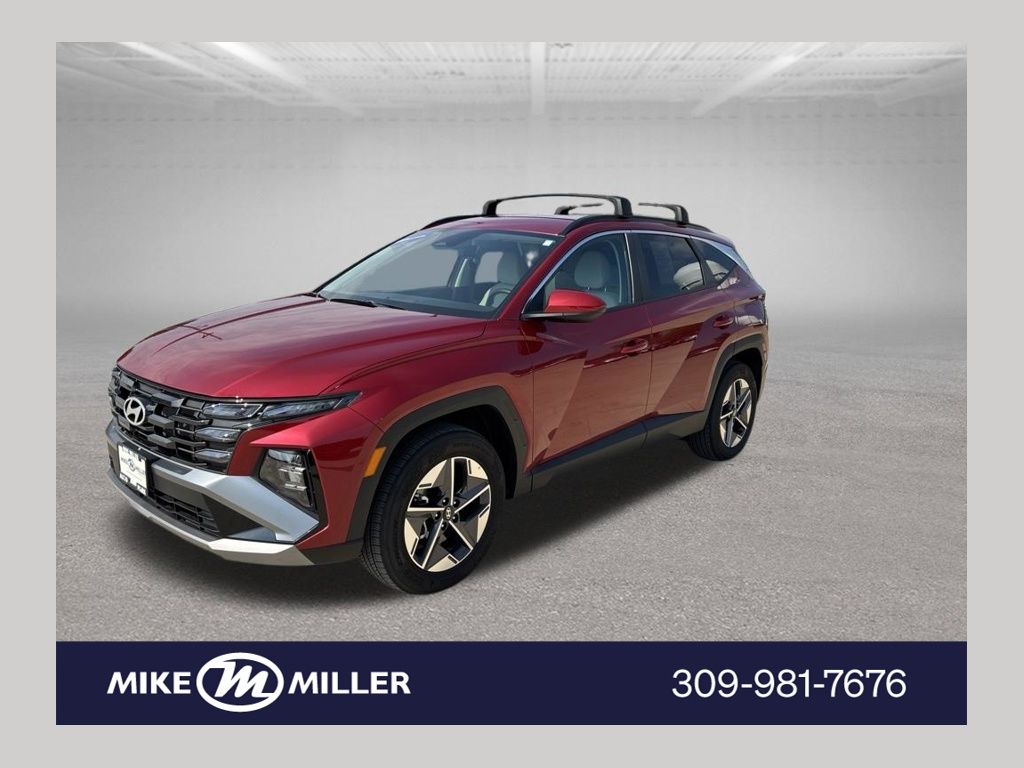 Red 2025 Hyundai Tucson SUV / Crossover All-Wheel Drive 8-Speed Automatic