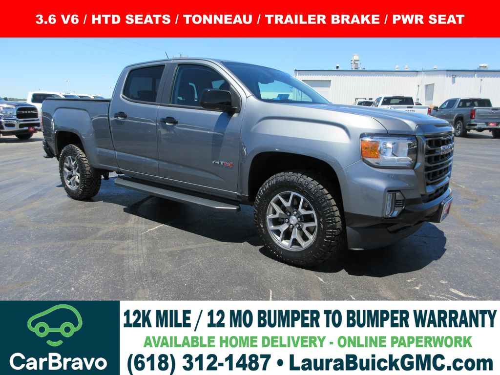 2022 GMC Canyon AT4 Crew Cab 4WD with Cloth
