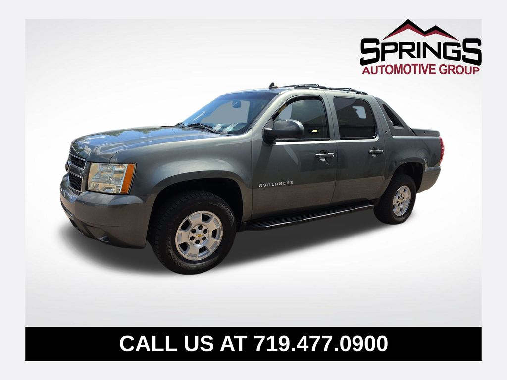Blue 2011 Chevrolet Avalanche Pickup Truck Four-Wheel Drive 6-Speed Automatic