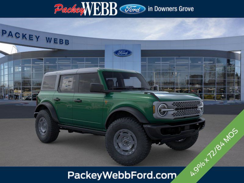 Eruption Green Metallic 2025 Ford Bronco SUV / Crossover Four-Wheel Drive Automatic
