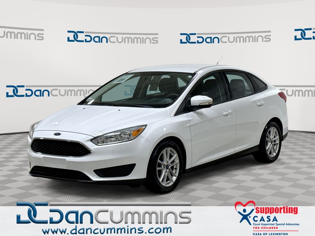 Oxford White 2016 Ford Focus Sedan Front-Wheel Drive Automatic
