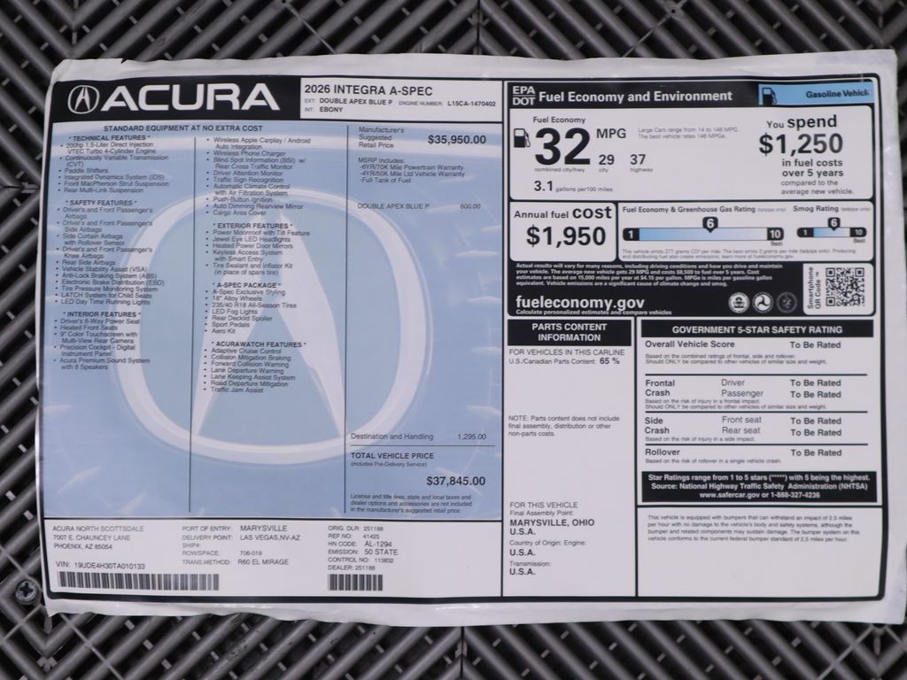 Thumbnail: 2026 Acura Integra - 9