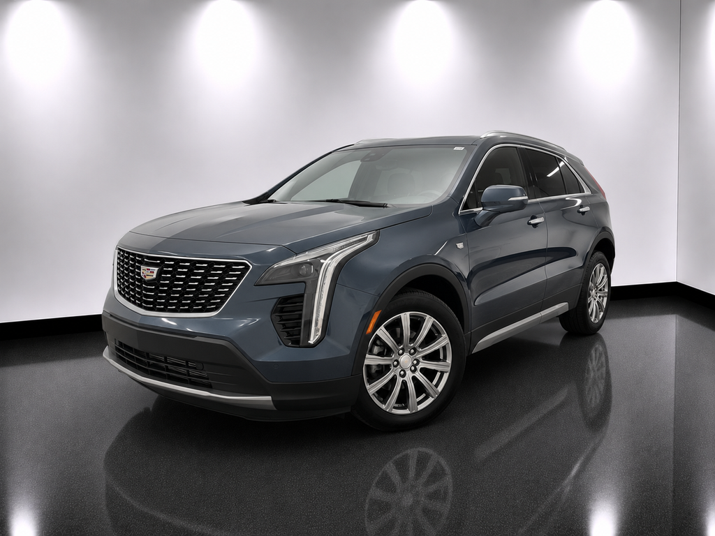 Blue 2020 Cadillac XT4 Premium Luxury AWD SUV / Crossover Four-Wheel Drive 9-Speed Automatic