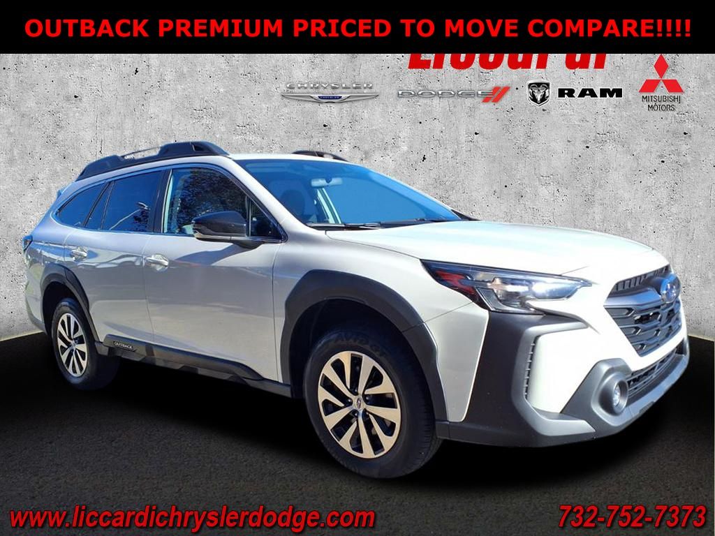 Crystal White Pearl 2024 Subaru Outback Premium AWD SUV / Crossover All-Wheel Drive Continuously Variable Transmission