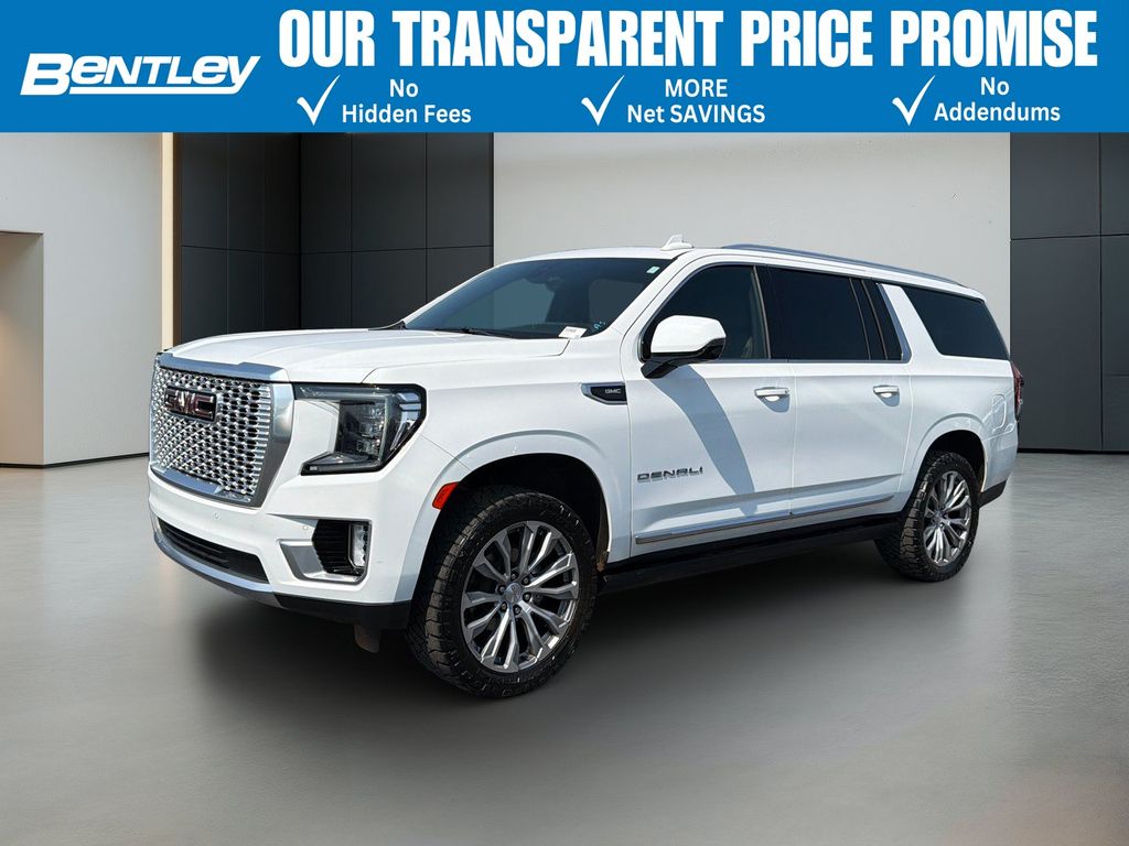 Summit White 2021 GMC Yukon XL SUV / Crossover 4X2