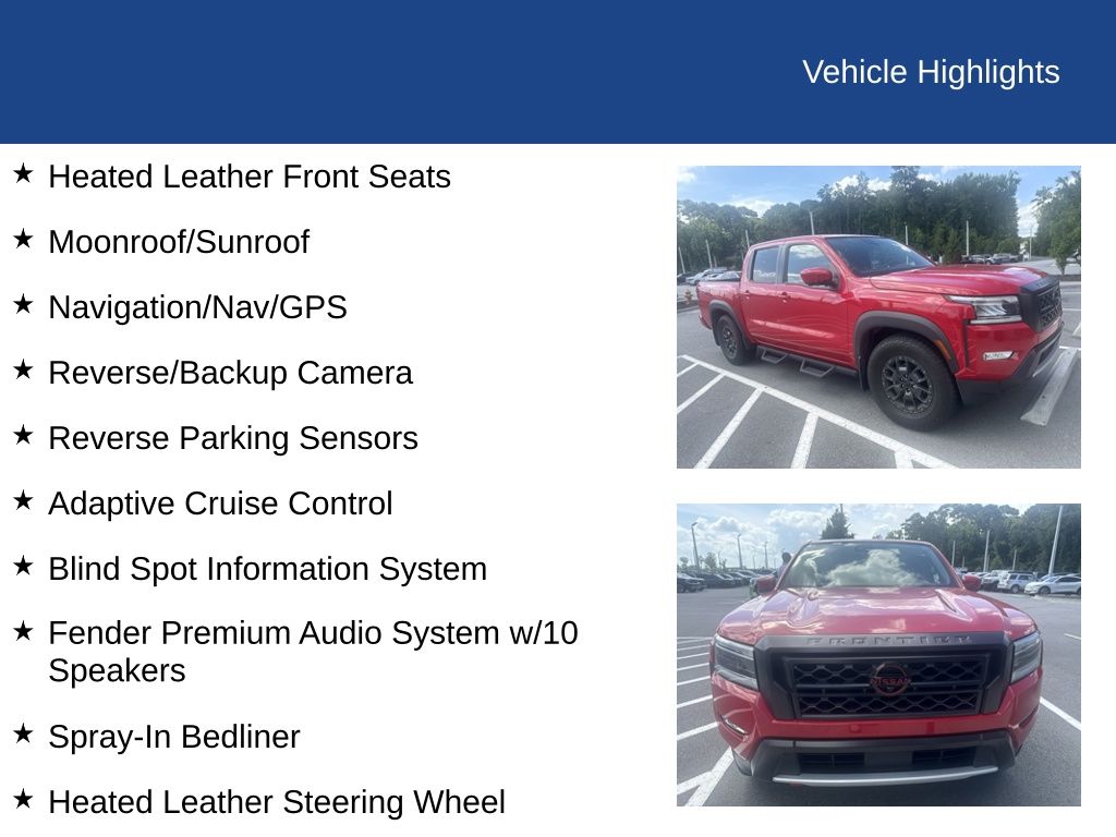 2024 Nissan Frontier Crew Cab PRO-X 4x2
