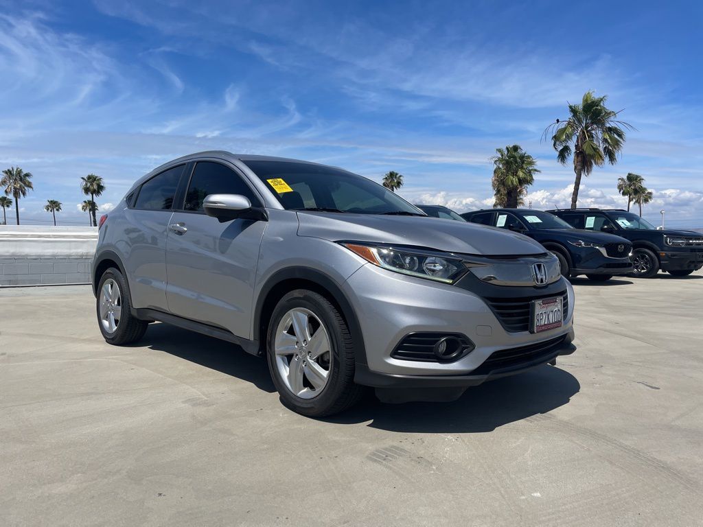 Lunar Silver Metallic 2019 Honda HR-V EX FWD SUV / Crossover Front-Wheel Drive Continuously Variable Transmission