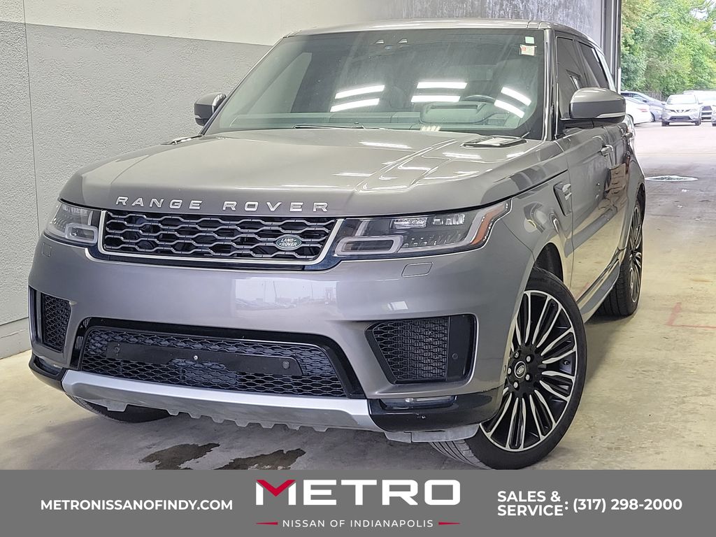 Silver 2018 Land Rover Range Rover Sport SUV / Crossover All-Wheel Drive 8-Speed Automatic