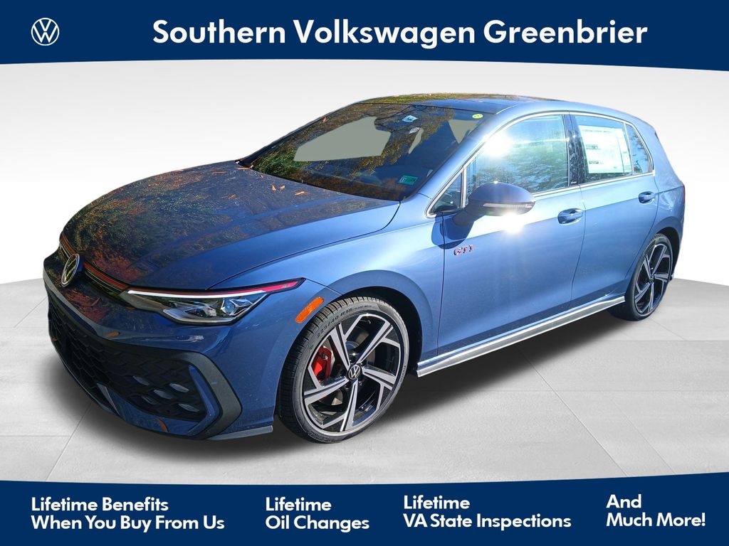 Slate Blue Metallic 2026 Volkswagen Golf GTI Hatchback Front-Wheel Drive 7-Speed Dual Clutch