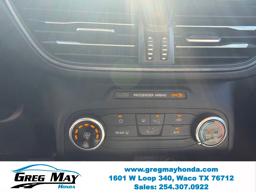 2020 Ford Escape S White at Greg May Honda