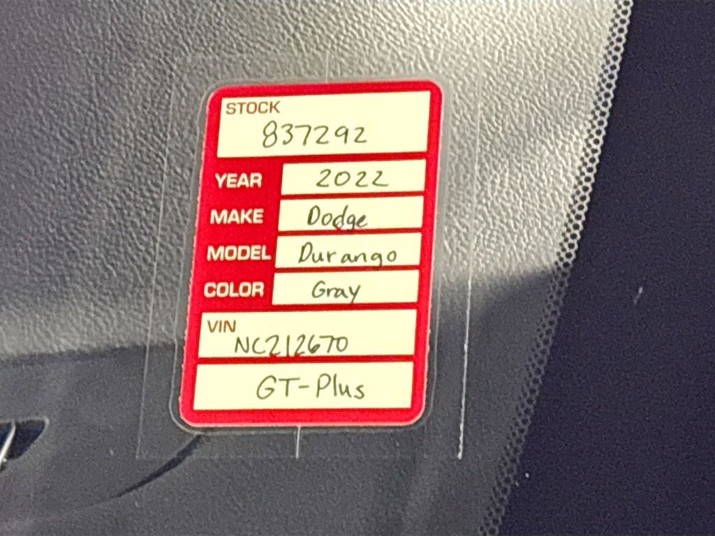 2022 Dodge Durango GT Plus