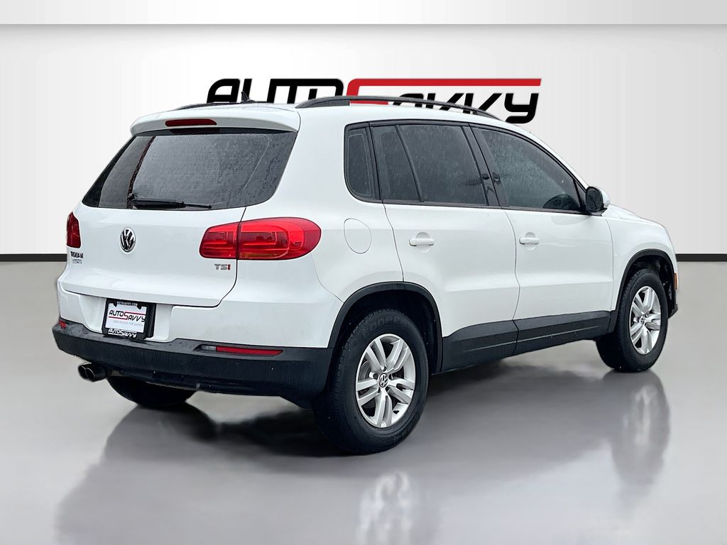 2016 Volkswagen Tiguan S White at Durrett Motor Company