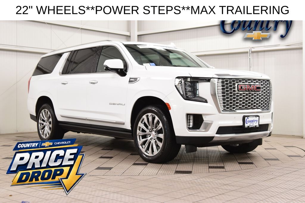 Summit White 2024 GMC Yukon XL SUV / Crossover Four-Wheel Drive