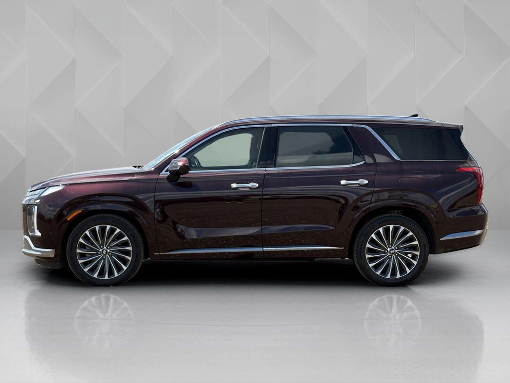 2023 Hyundai Palisade Calligraphy Red at Gullo Toyota