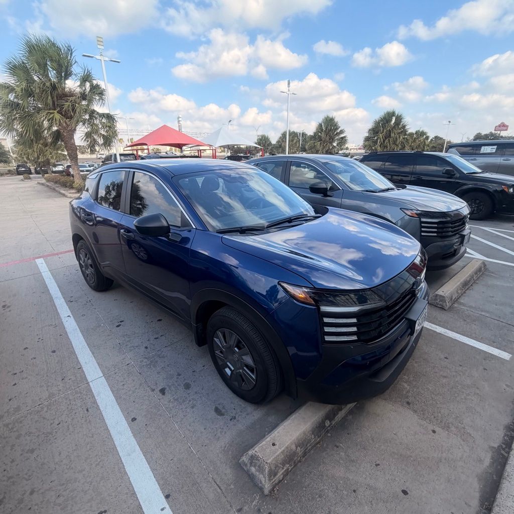 Deep Blue Pearl 2025 Nissan Kicks SUV / Crossover All-Wheel Drive Continuously Variable Transmission