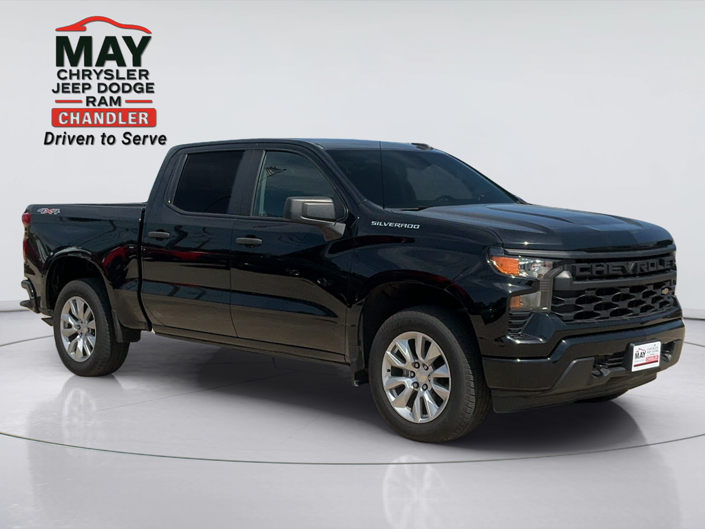 Black 2022 Chevrolet Silverado 1500 Pickup Truck Four-Wheel Drive 8-Speed Automatic