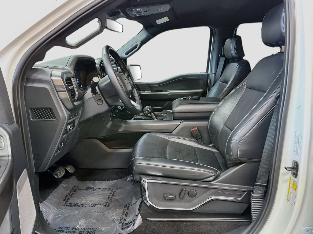 Used 2024 White Metallic Ford Lariat image 22