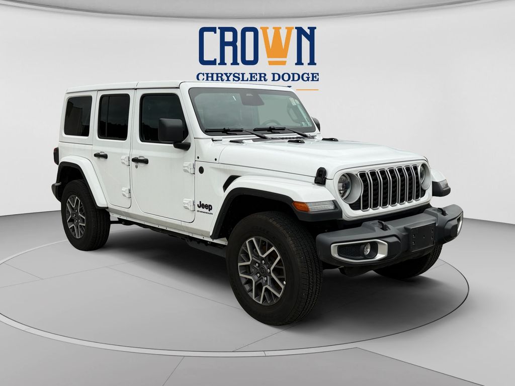 Bright White Clearcoat 2026 Jeep Wrangler SUV / Crossover Four-Wheel Drive 8-Speed Automatic