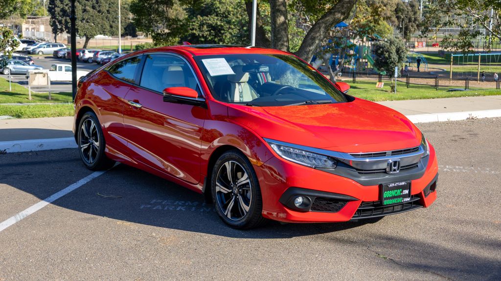 Used 2016 Honda Civic Touring 2D Coupe
