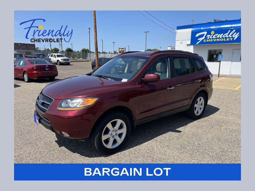 Dark Cherry Red Mica 2009 Hyundai Santa Fe SUV / Crossover Front-Wheel Drive 5-Speed Automatic