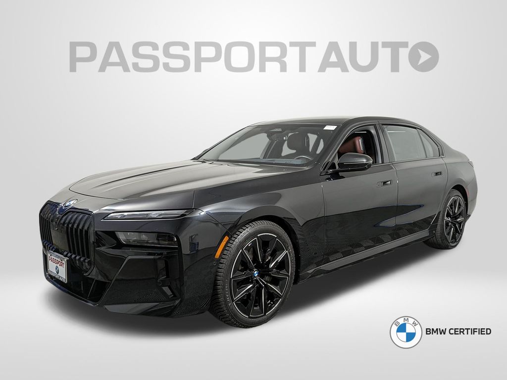 Black Sapphire Metallic 2023 BMW 7 Series 740i RWD Sedan Rear-Wheel Drive 8-Speed Automatic
