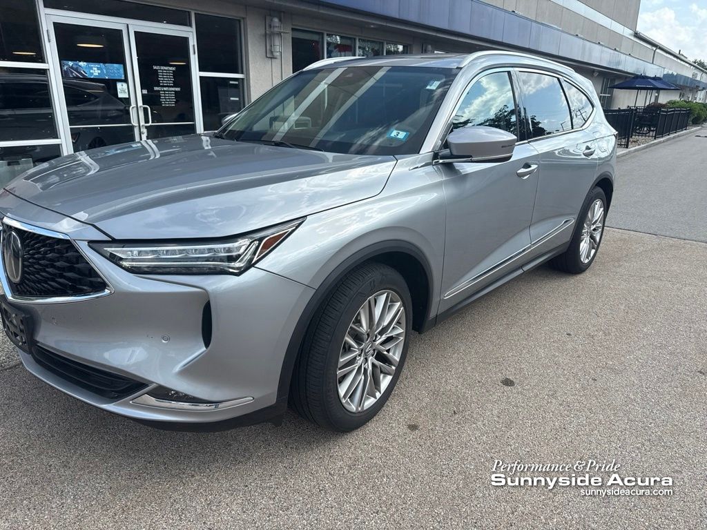 Lunar Silver Metallic 2023 Acura MDX SUV / Crossover All-Wheel Drive Automatic