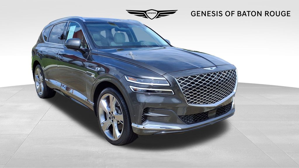 Makalu Gray 2024 Genesis GV80 3.5T AWD SUV / Crossover All-Wheel Drive 8-Speed Automatic