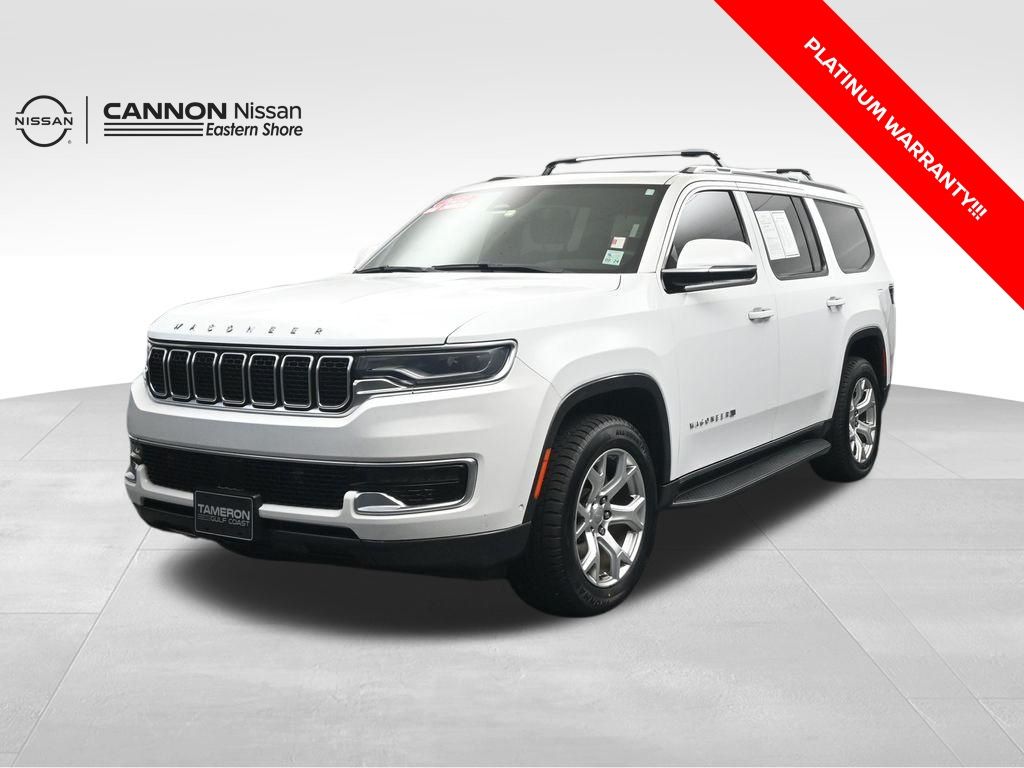 Bright White Clearcoat 2022 Jeep Wagoneer SUV / Crossover 4X2 8-Speed Automatic