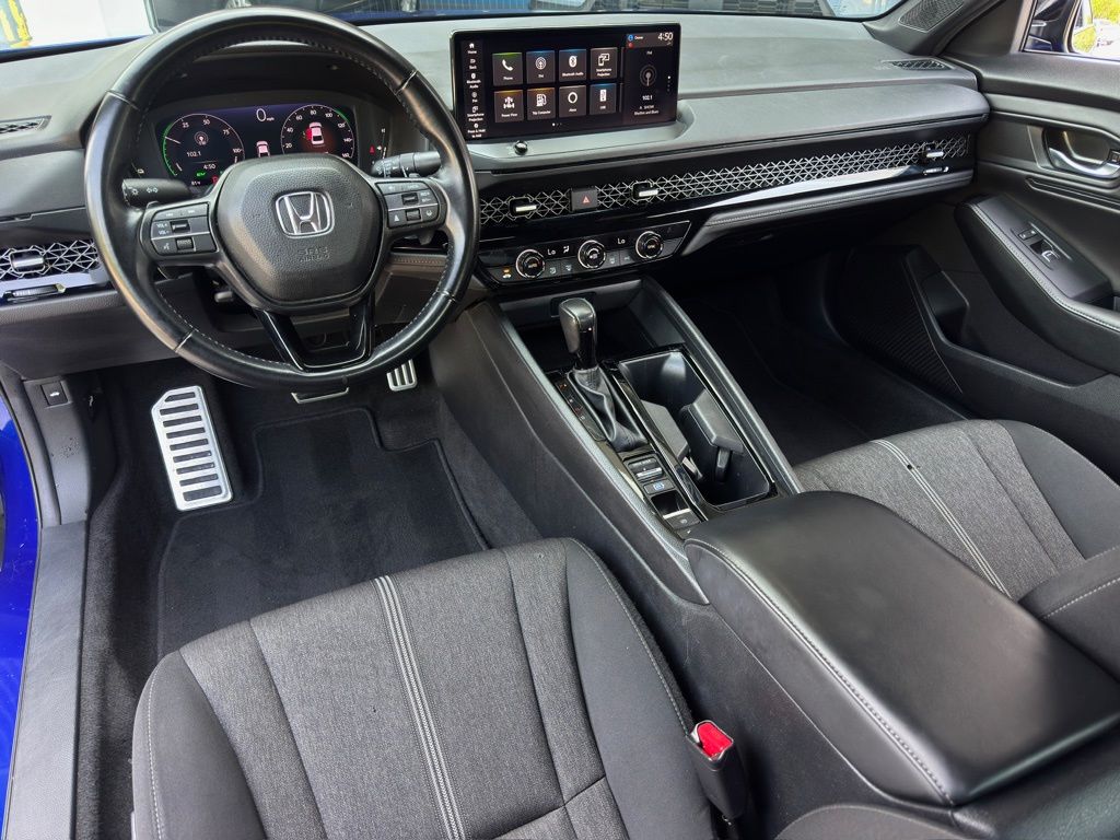 2024 Honda Accord Hybrid Sport Blue at DeMontrond Gulf Freeway