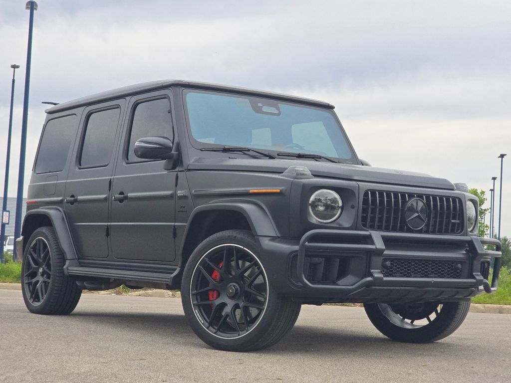 Night Black Magno 2025 Mercedes-Benz G-Class SUV / Crossover All-Wheel Drive 9-Speed Automatic