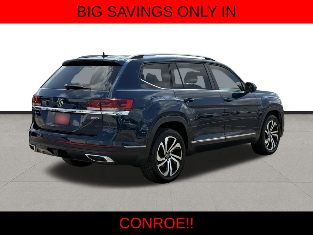 2022 Volkswagen Atlas SEL Blue at DeMontrond Auto Country